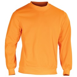 PATRON Hi-Vis collegepaita Asher fl. oranssi